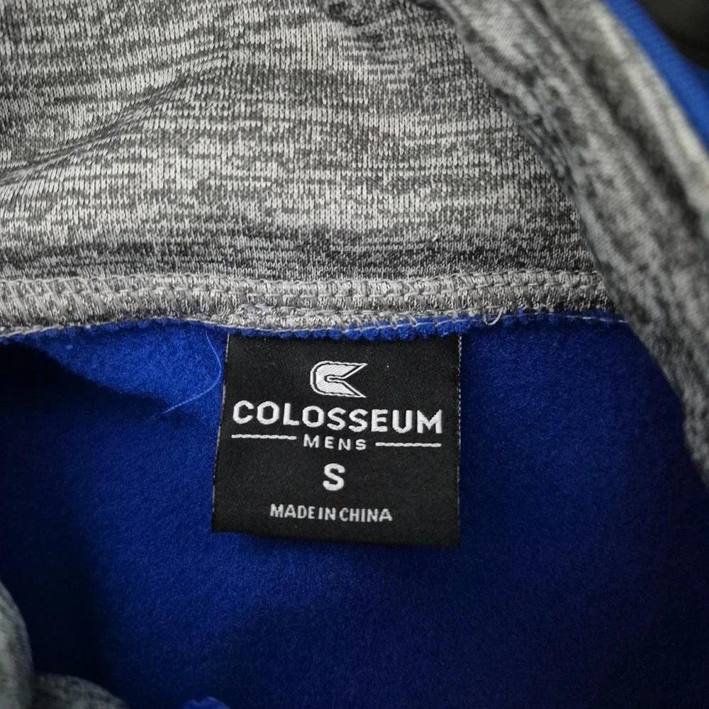 Colosseum Memphis Tigers Guard Jacket Full Zip Mens Small Gray/Blue Full ZIP New